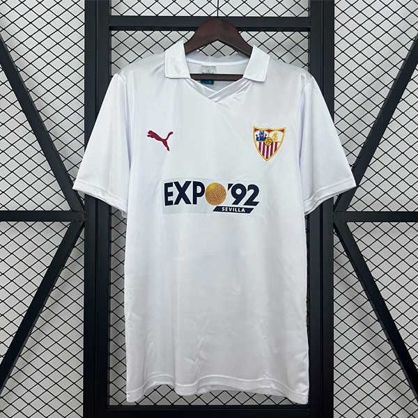 Tailandia Camiseta Sevilla Replica Primera Ropa Retro 1987-1990